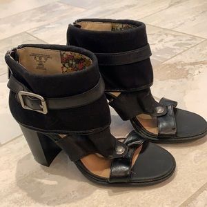 SANCTUARY CHUCKY BLACK HEELS